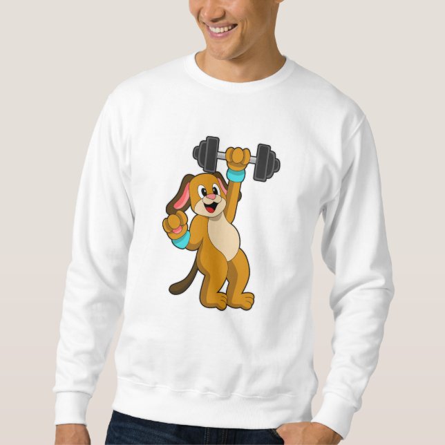 Moletom Cachorro em Fortaleza com Dumbbell (Frente)