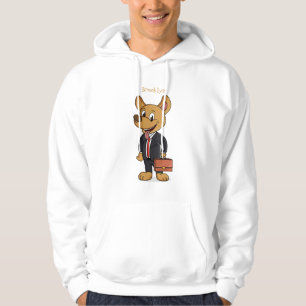 Moletom Cachorro engraçado vestindo desenho de terno