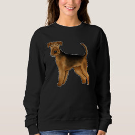 Moletom Cachorro Fofo Airedale Terrier Cachorro Adorável C