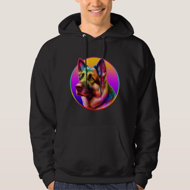 MOLETOM CACHORRO FOFO ARCO-ÍRIS COLORIDO (Frente)