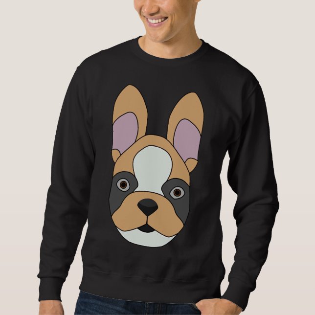 Moletom Cachorro francês bonito 53 (Frente)