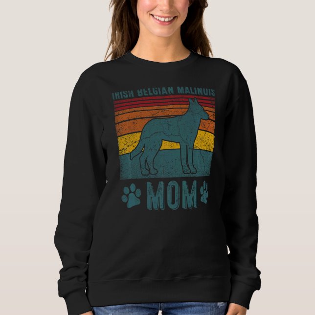 Moletom Cachorro Irlandês Belga Mãe Malinois (Frente)