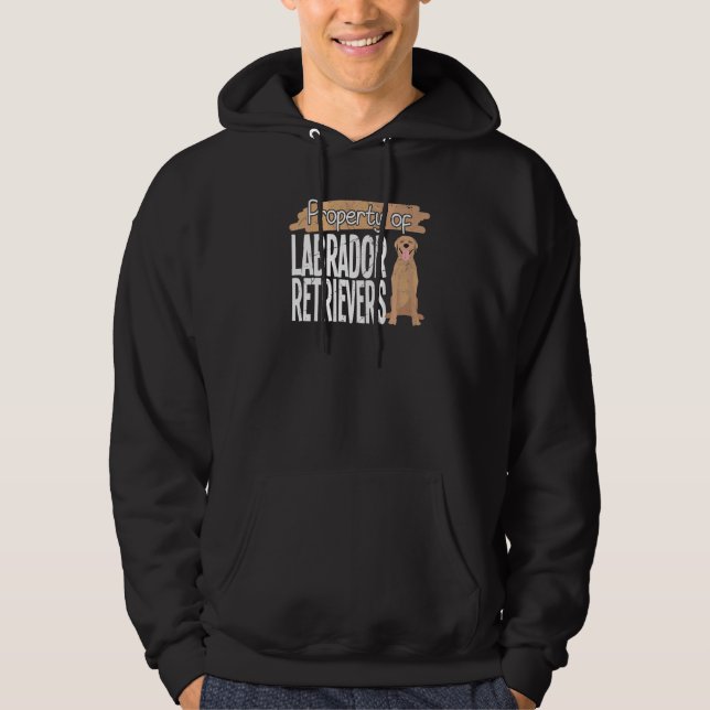 Moletom Cachorro Lab Retriever Amor Cachorro Dourado Labra (Frente)