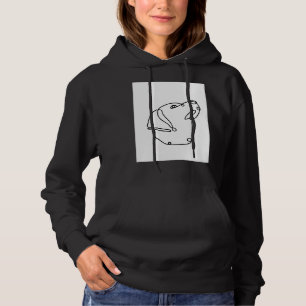 Moletom Cachorro Labrador Retriever Ilustração da Linha da