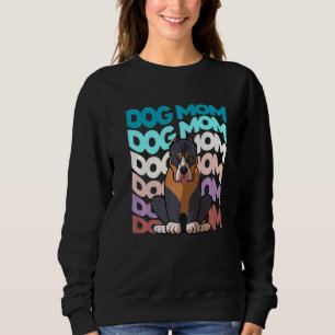Moletom Cachorro legal Mamãe Retro Cachorro Premium