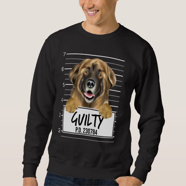 Moletom Cachorro Leonberger FotoGuilty (Frente)