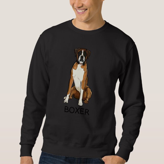 Moletom Cachorro Louco Boxer (Frente)