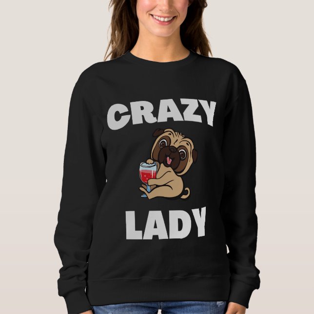 Moletom Cachorro Louco Lady FunnyDog Sobrevoa T-Shirt Esse (Frente)
