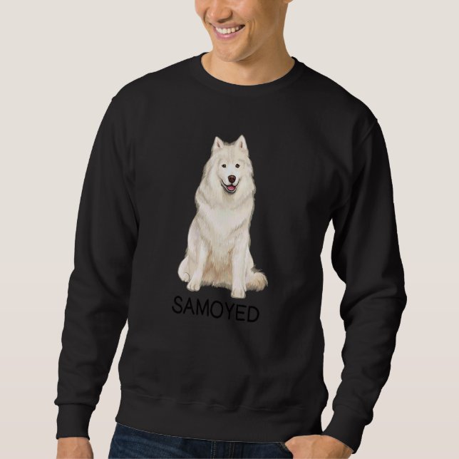 Moletom Cachorro Louco Samoyed (Frente)