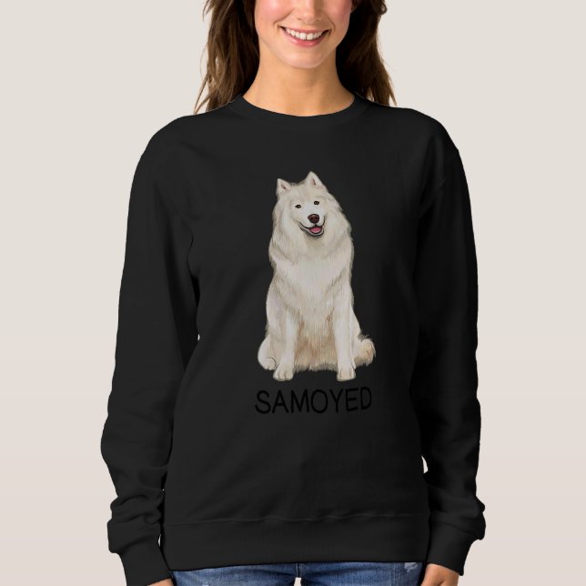 Moletom Cachorro Louco Samoyed (Frente)