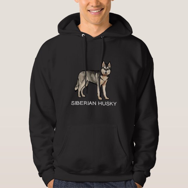 Moletom Cachorro Louco Siberiano (Frente)