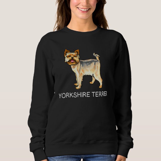 Moletom Cachorro Louco Yorkshire Terrier (Frente)