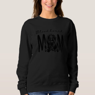 Moletom Cachorro Mãe Bloodhound Mãe Cachorro Bloodhound