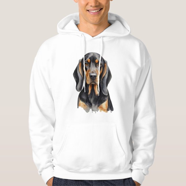Moletom Cachorro negro e marrom-bravo (Frente)