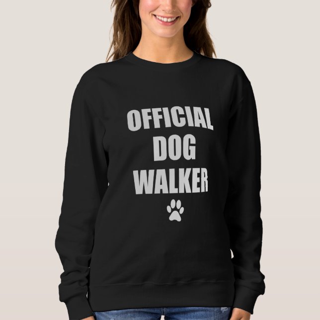 Moletom Cachorro Oficial Walker Pet Rescution Dog Trainer  (Frente)
