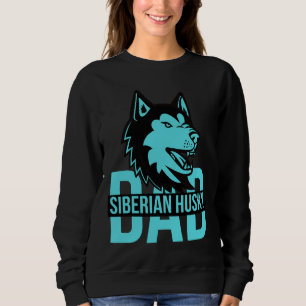 Moletom Cachorro Pai de Pai Siberian Husky