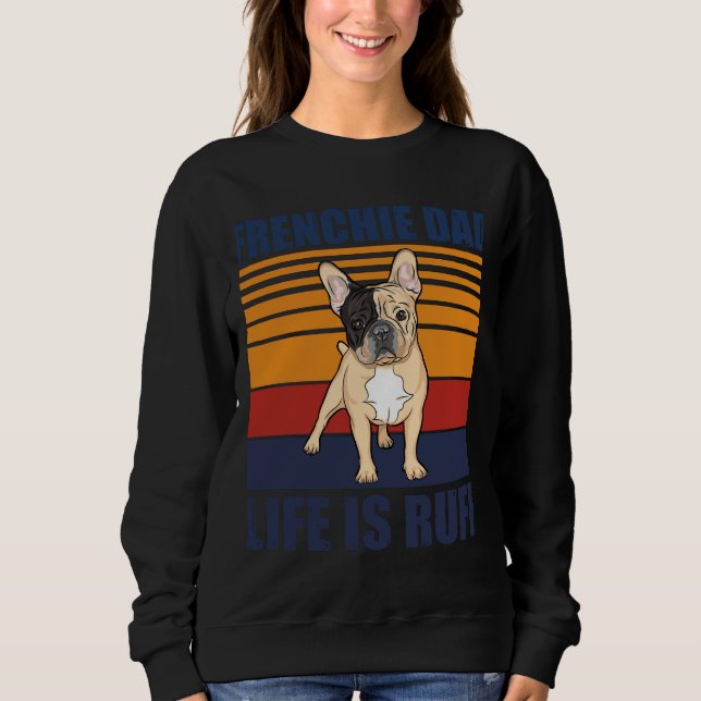 Moletom Cachorro-Pai francês Cute Frenchie (Frente)