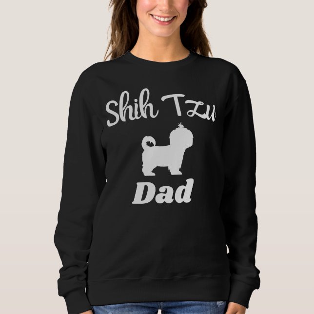 Moletom Cachorro Pai Shih Tzu (Frente)