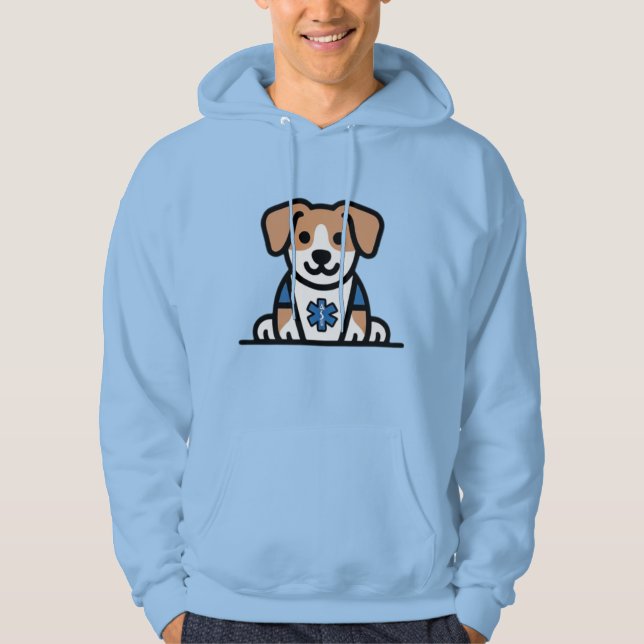 Moletom cachorro paramédico (Frente)