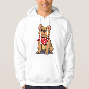 Moletom Cachorro Pitbull Bulldog Fofo com Bandana Amante d