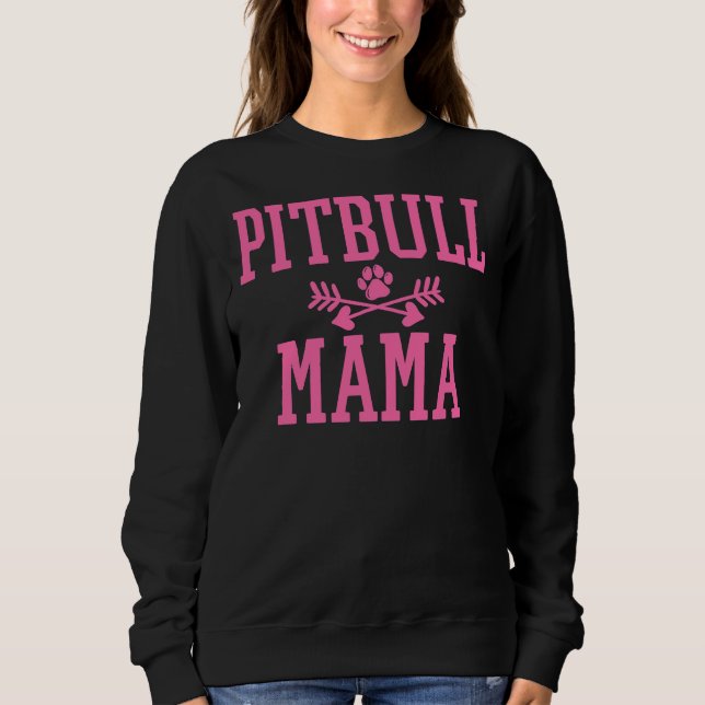 Moletom Cachorro Pitbull Mãe (Frente)