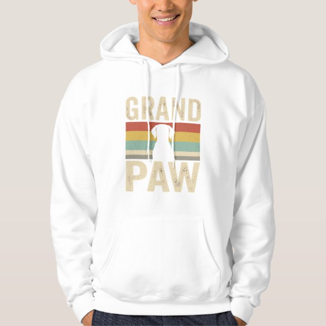 Moletom Cachorro Retro Vintage Grand Paw (Frente)