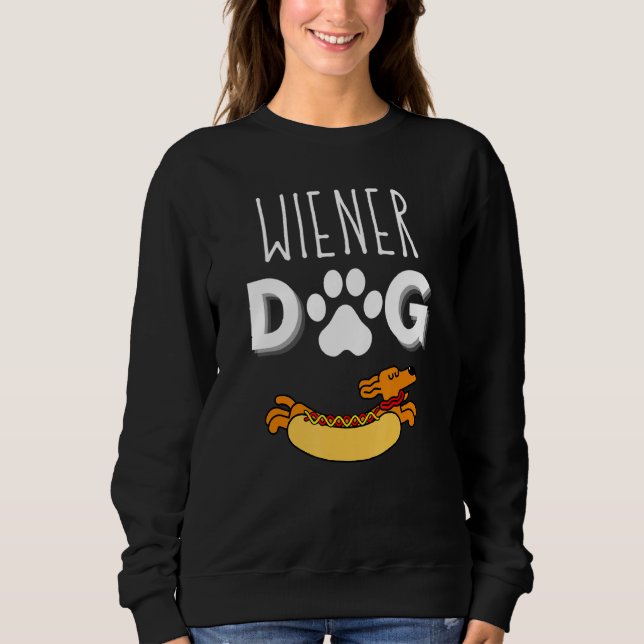 Moletom Cachorro Salsicha Wiener Dog Dachshund Dackel Teck (Frente)