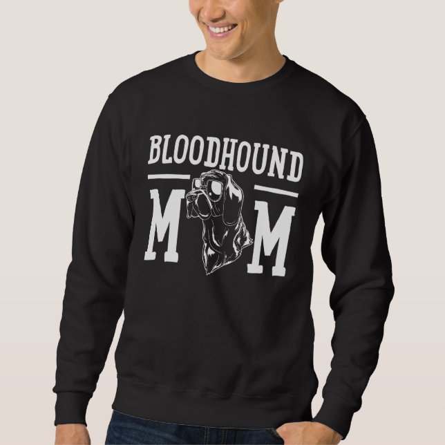 Moletom Cachorro Sanguhound Mãe Mãe (Frente)
