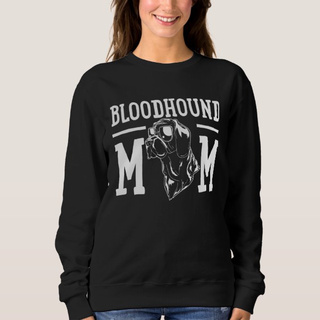 Moletom Cachorro Sanguhound Mãe Mãe (Frente)