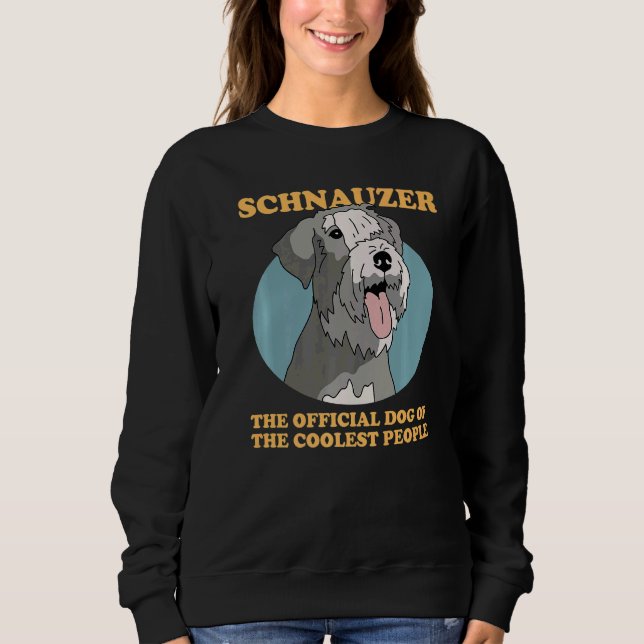 Moletom Cachorro Schnauzer Do Proprietário De Cachorro Mai (Frente)