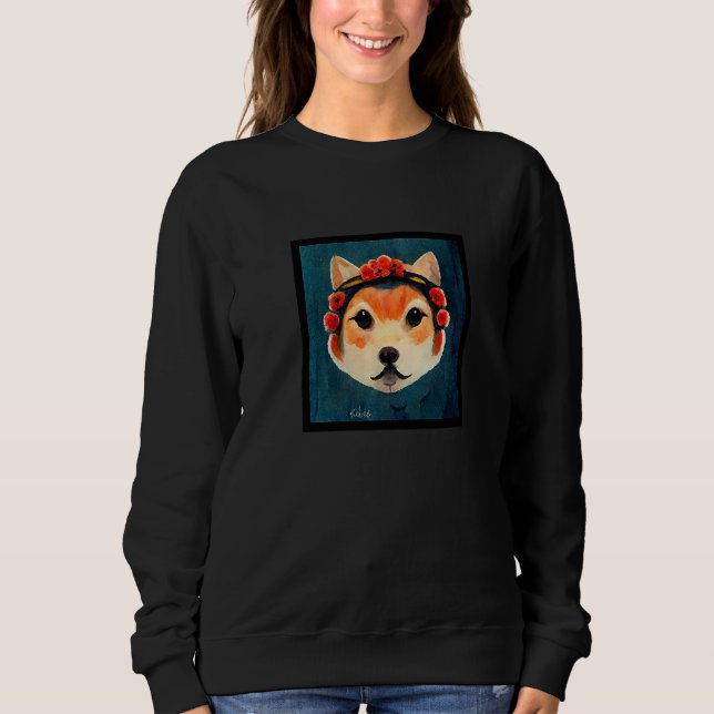 Moletom Cachorro Shiba Inu Fofo (Frente)