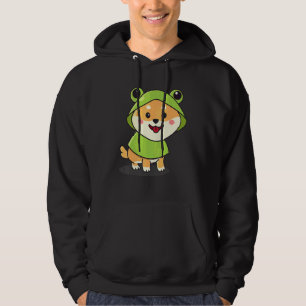Moletom Cachorro Shiba Inu Fofo Vestido de Sapo Cachorro c