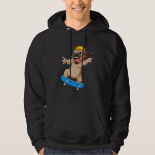 Moletom Cachorro Skate Pug Skatista Skate