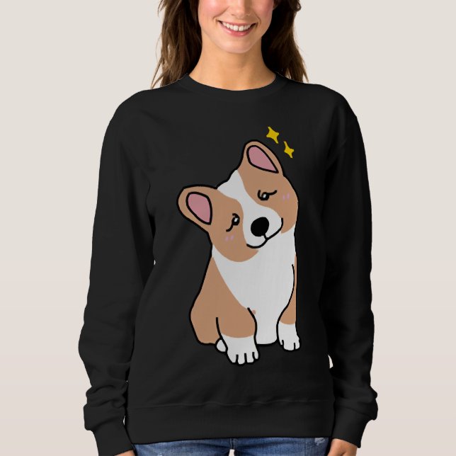 Moletom Cachorro Sorriso Corgi Corgês (Frente)