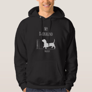 Moletom Cachorro-Vendedor Meu Dachshund Stubborness Braver