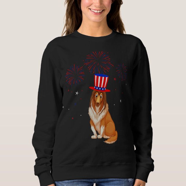 Moletom Cachorro Vermelho Branco Branco Bruto Decinto Fogo (Frente)