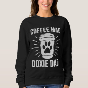 Moletom Cachshund Dog Mens Café Mad Doxie Pai