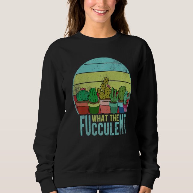 Moletom Cactus Eu Não Dou Um Fucculento O Que O Fucculente (Frente)
