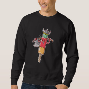 Moletom Cactus Ice Como Guerreiro Num Pau Com Ax