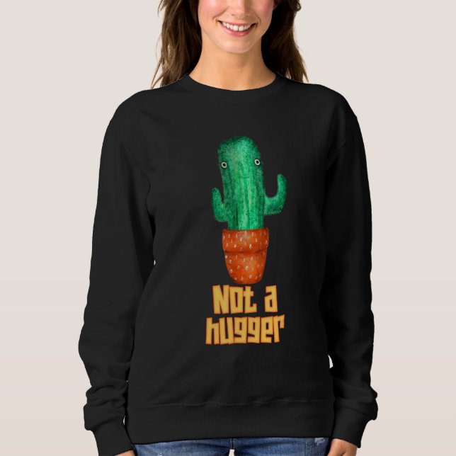 Moletom Cactus Não É Um Idiota Mais Enorme (Frente)