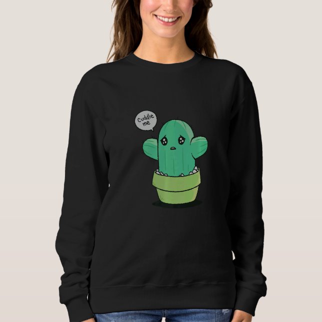 Moletom Cactus Serape Cute Cactus plants  Mexican Fiesta (Frente)