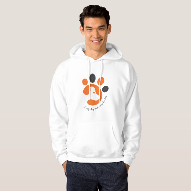 Moletom Cada cão deve ter seu dia (Frente Completa)