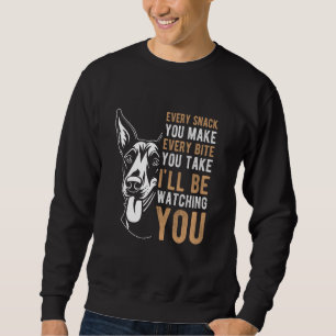 Moletom CADA RACO QUE VOCÊ FAZ CADA BITA QUE TOMA Doberman
