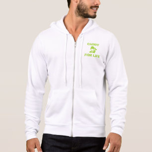 Moletom Caddie de Golfe para a Vida Citação Verde Lima