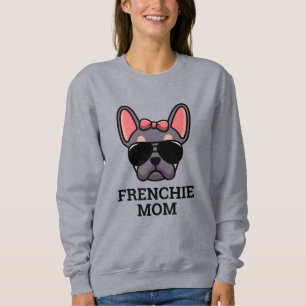 Moletom Cadela Lilás Tan French Bulldog Frenchie Mãe de Ca