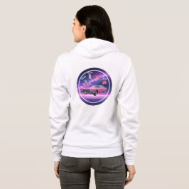 Moletom Cadillac Cor-de-Rosa Sonho Hoodie 💖 🚗