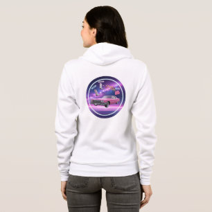 Moletom Cadillac Cor-de-Rosa Sonho Hoodie 💖 🚗
