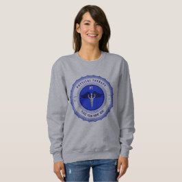 Moletom Caduco de Terapia Física Azul Personalizado