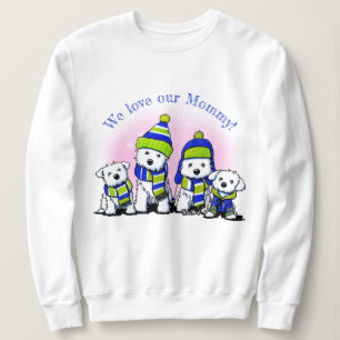 Moletom Cães da tripulação KiniArt Cozy