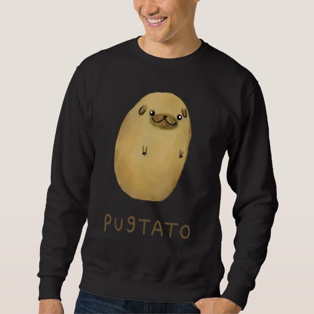 Moletom Cães de Batata Pugtato (Frente)